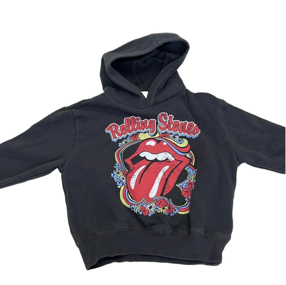 kids 5 Rolling Stones US Tour Hoodie black
